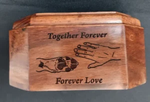 Engraved Dog Urn